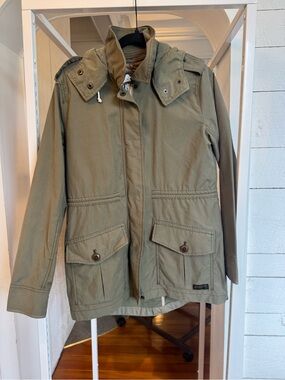 Vintage Abercrombie & Fitch Olive Green Military Field Jacket
